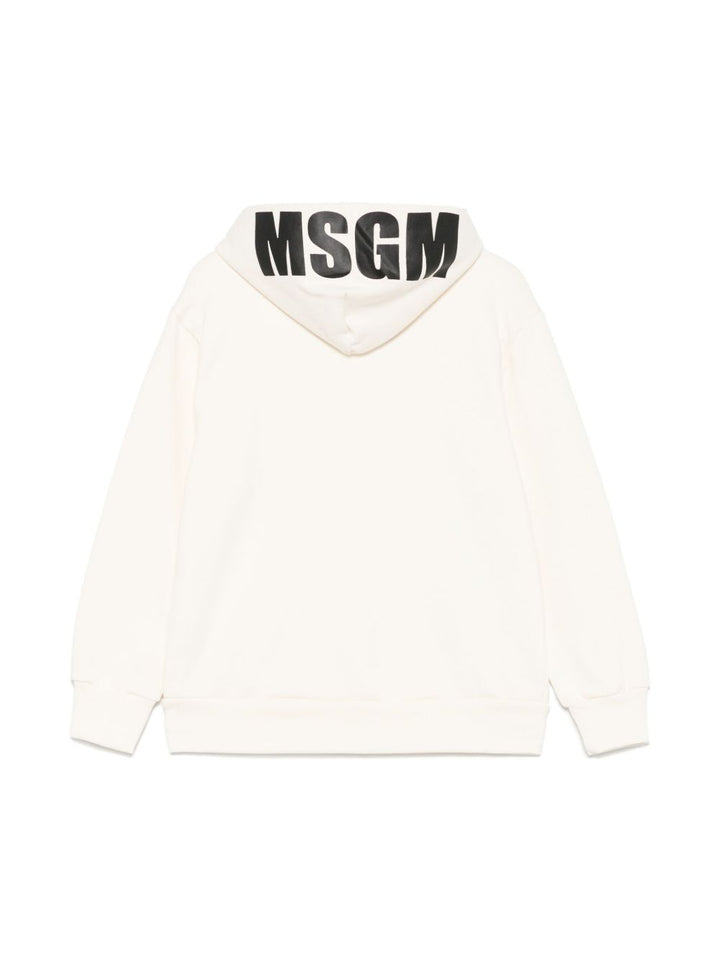MSGM Kids
Felpa con cappuccio e logo