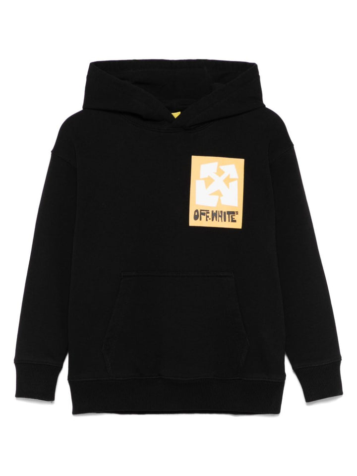 Off-White Kids
Felpa con cappuccio Big Label
