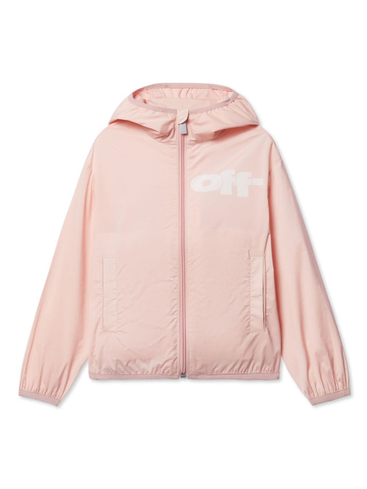 Off-White Kids
Giacca a vento con stampa