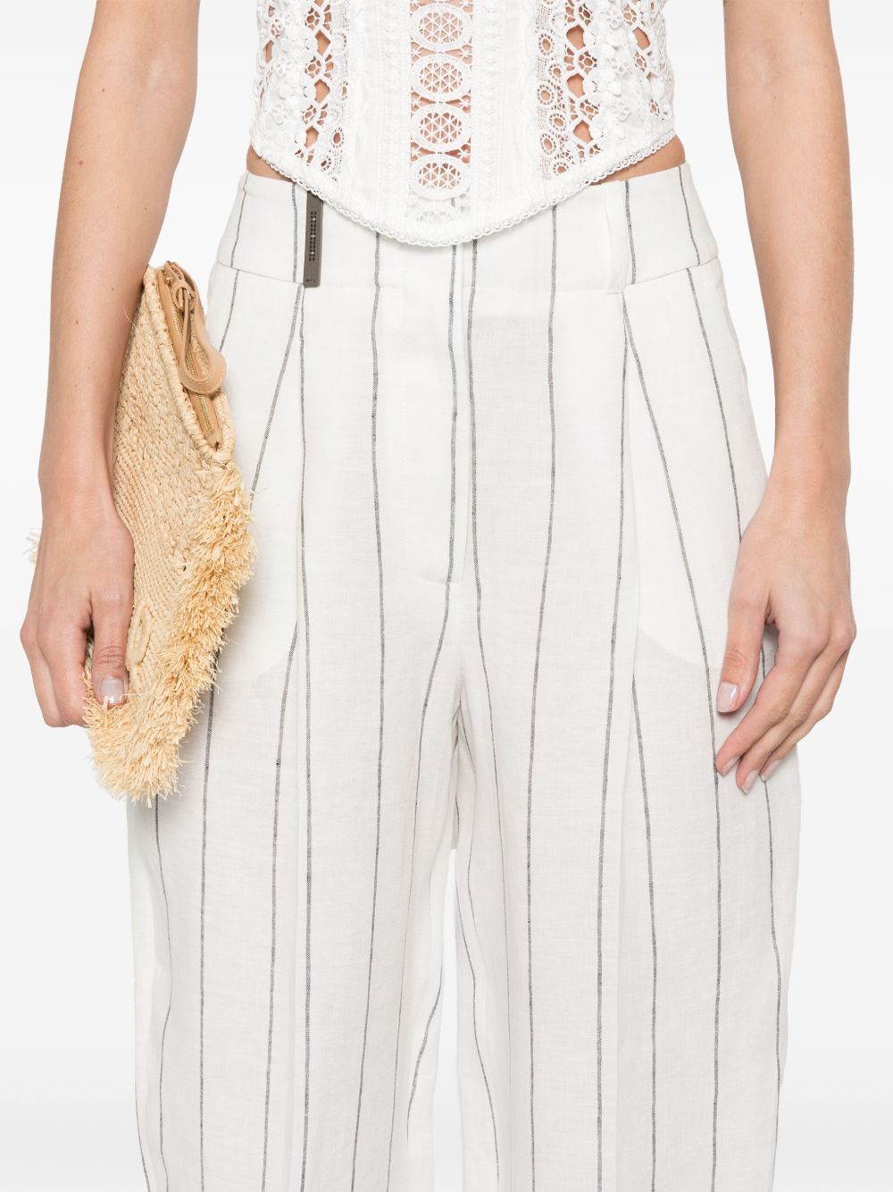 Peserico
Pantaloni a righe