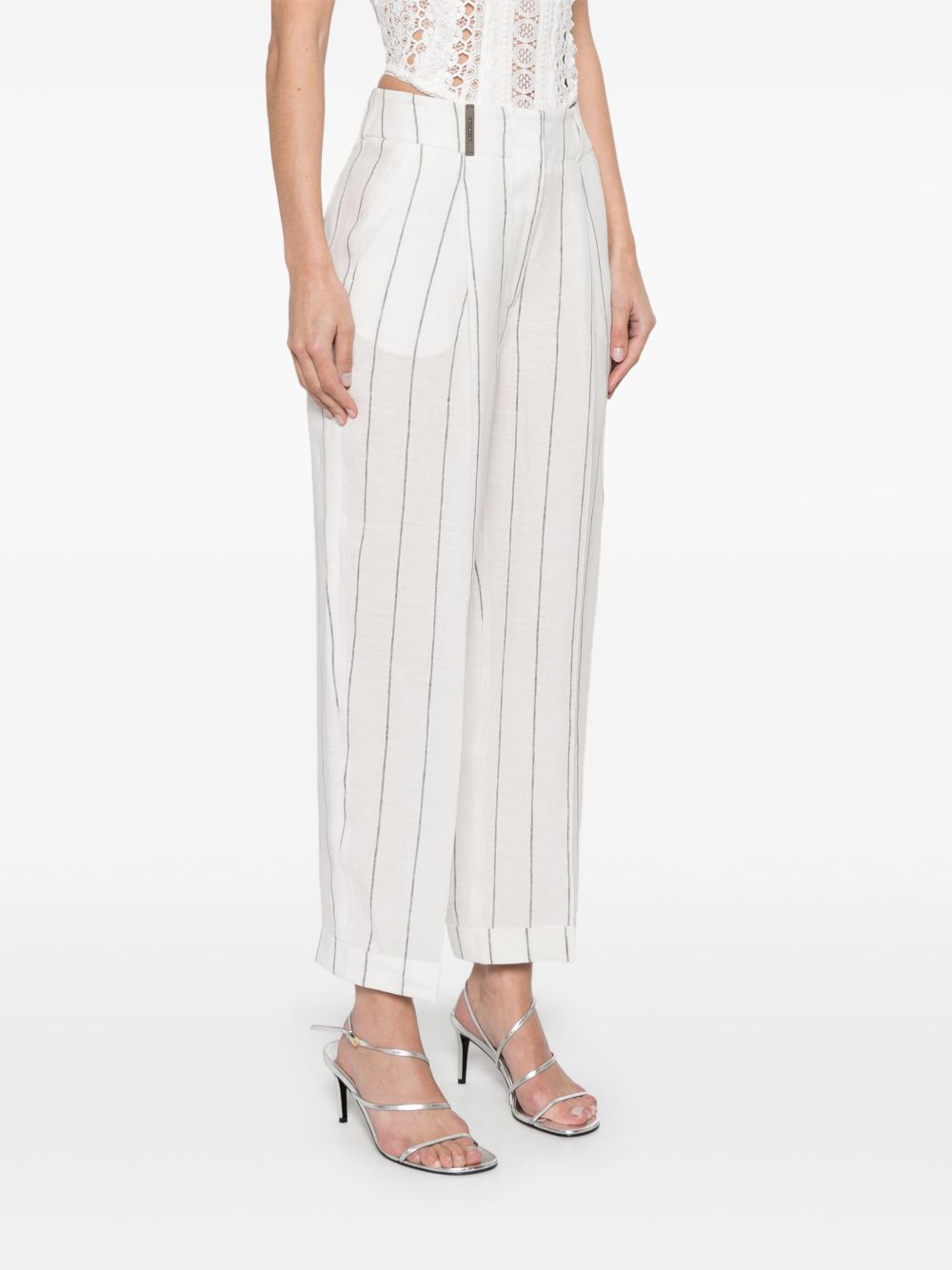Peserico
Pantaloni a righe