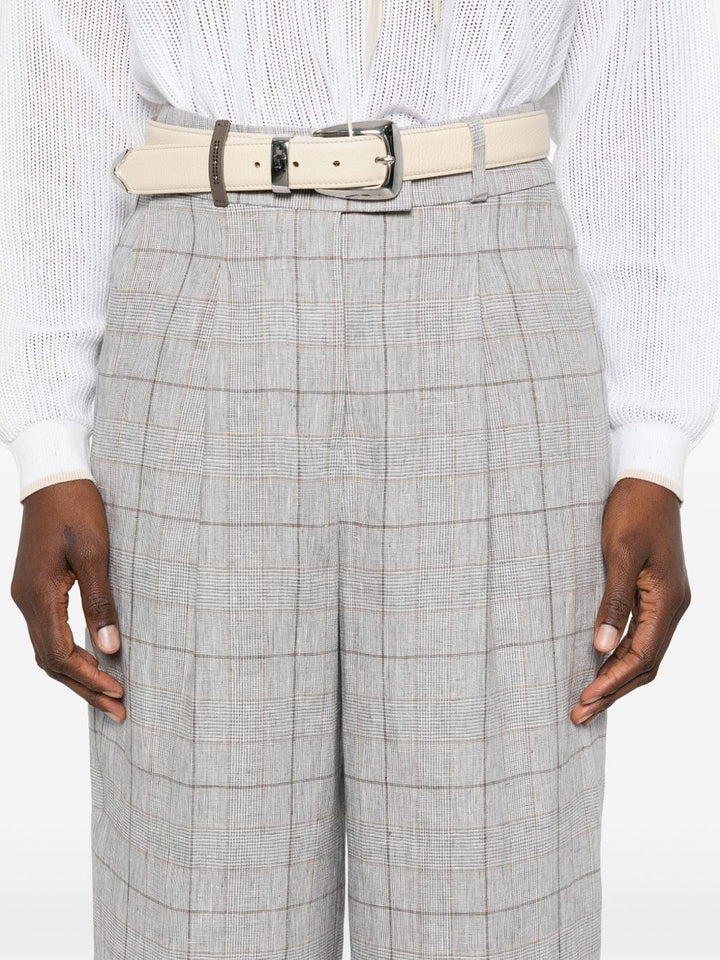Peserico 
Pantalone Principe di Galles in puro lino