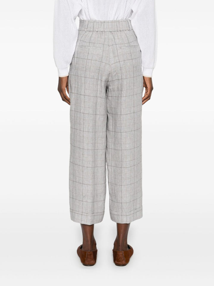 Peserico 
Pantalone Principe di Galles in puro lino