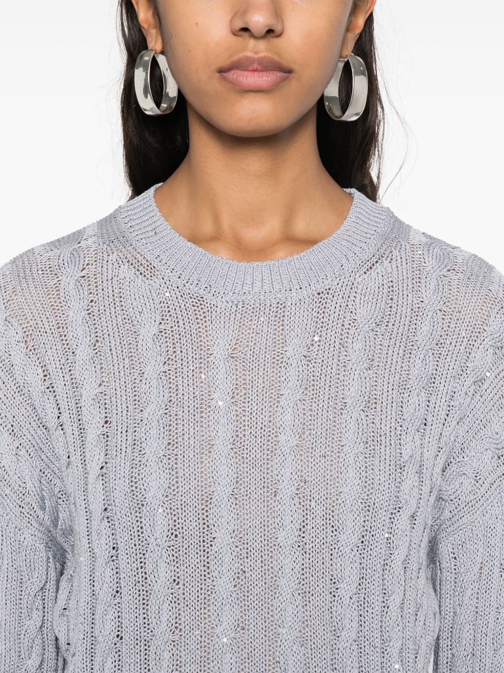 Peserico
Maglione con paillettes