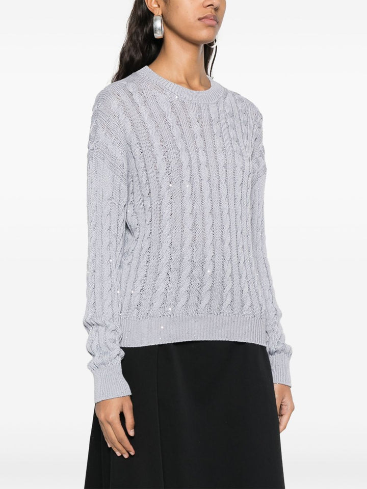 Peserico
Maglione con paillettes