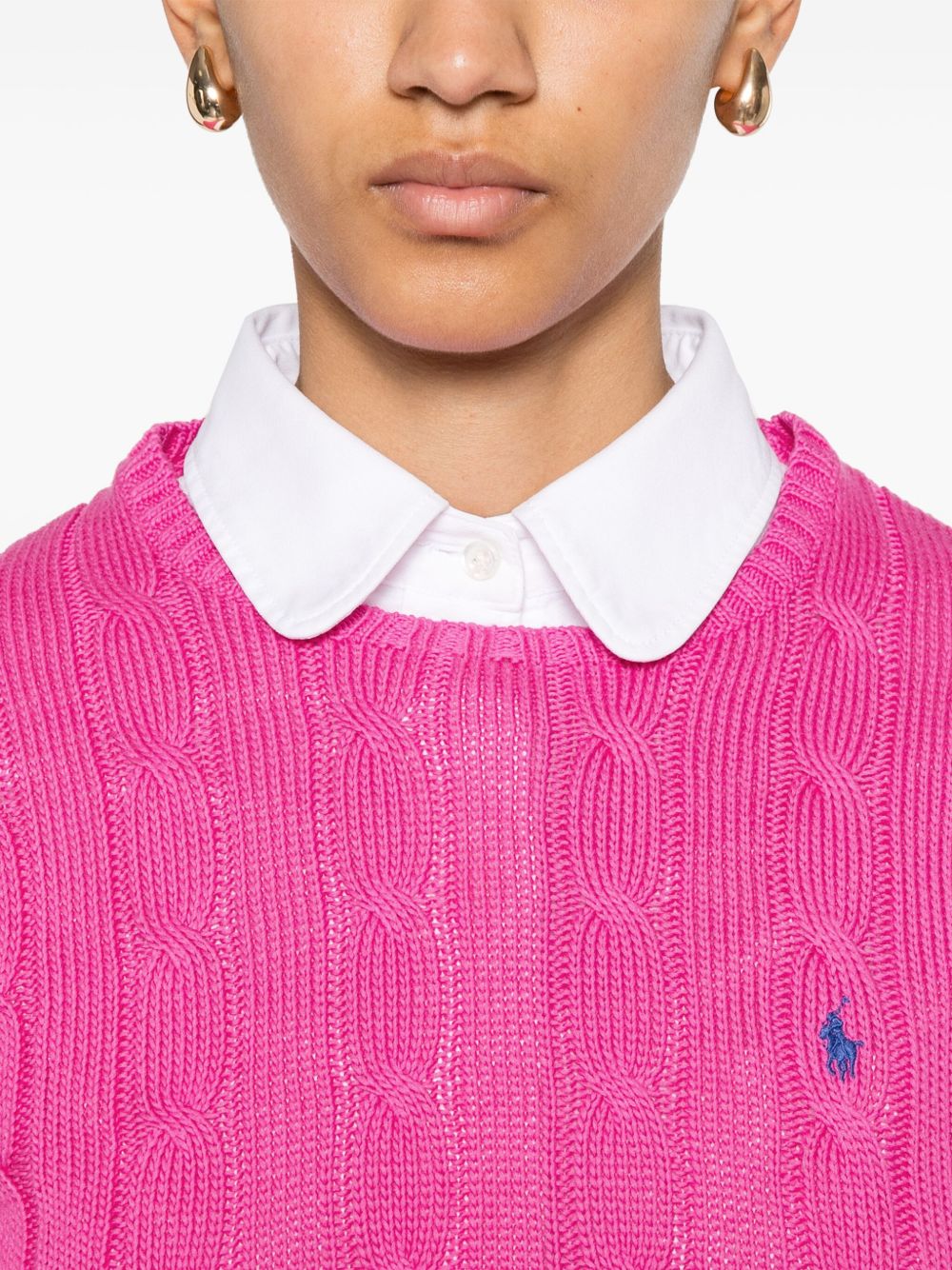 Polo Ralph Lauren
Maglione con lavorazione intrecciata