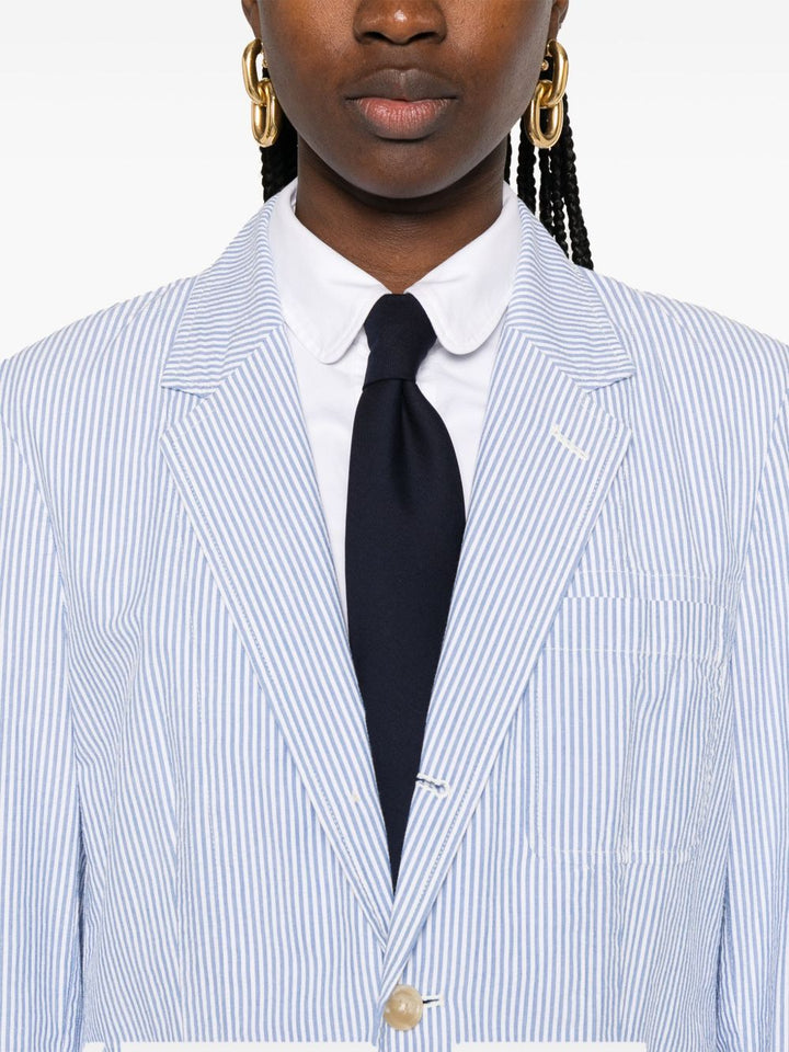 POLO RALPH LAUREN
Blazer in cotone seersucker a righe