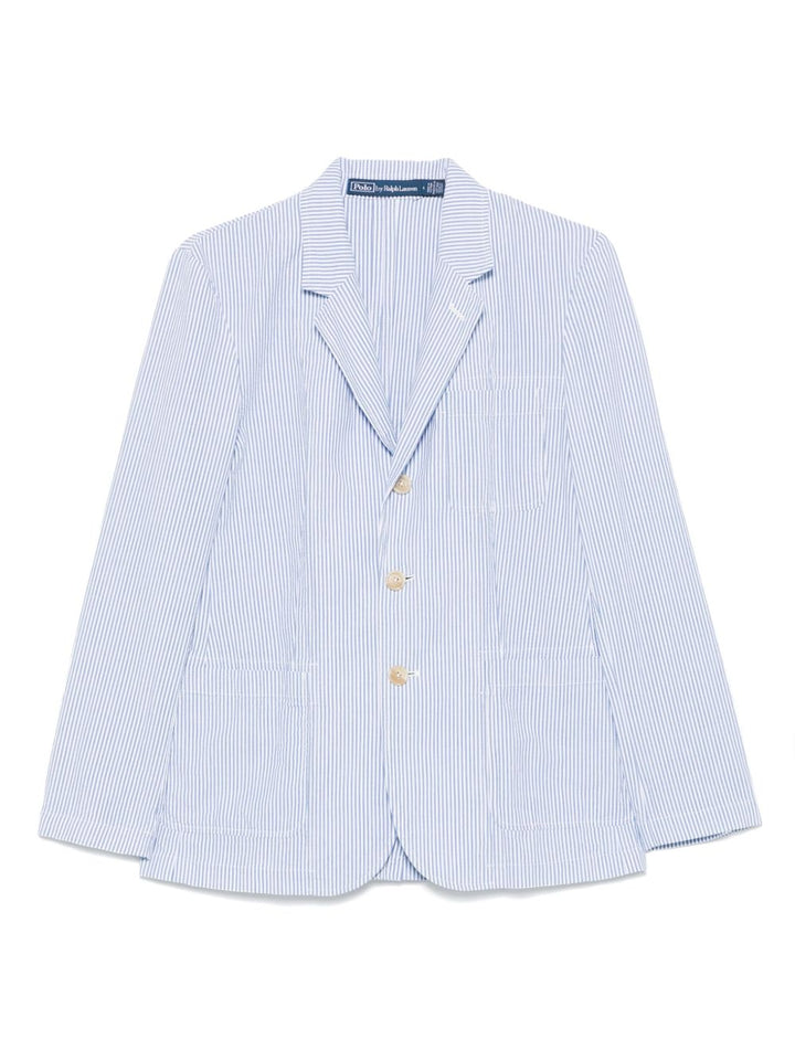 POLO RALPH LAUREN
Blazer in cotone seersucker a righe