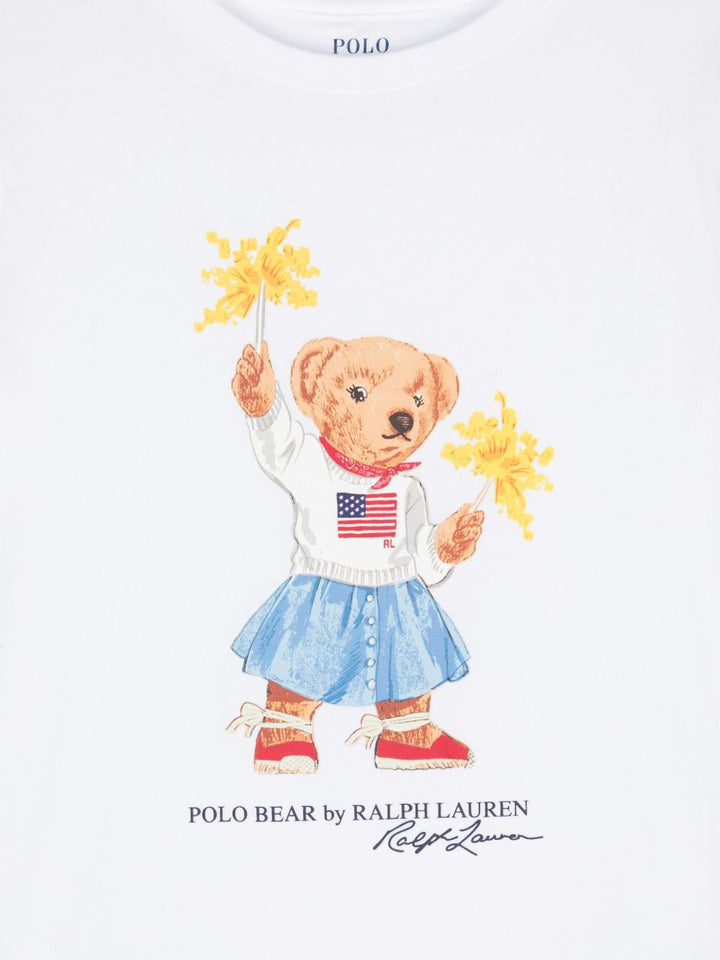 POLO RALPH LAUREN KIDS
T-shirt con stampa Polo Bear