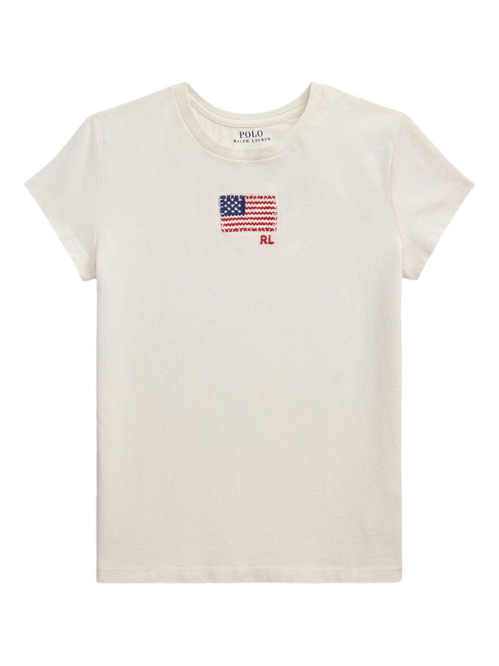 POLO RALPH LAUREN KIDS
T-shirt con applicazione