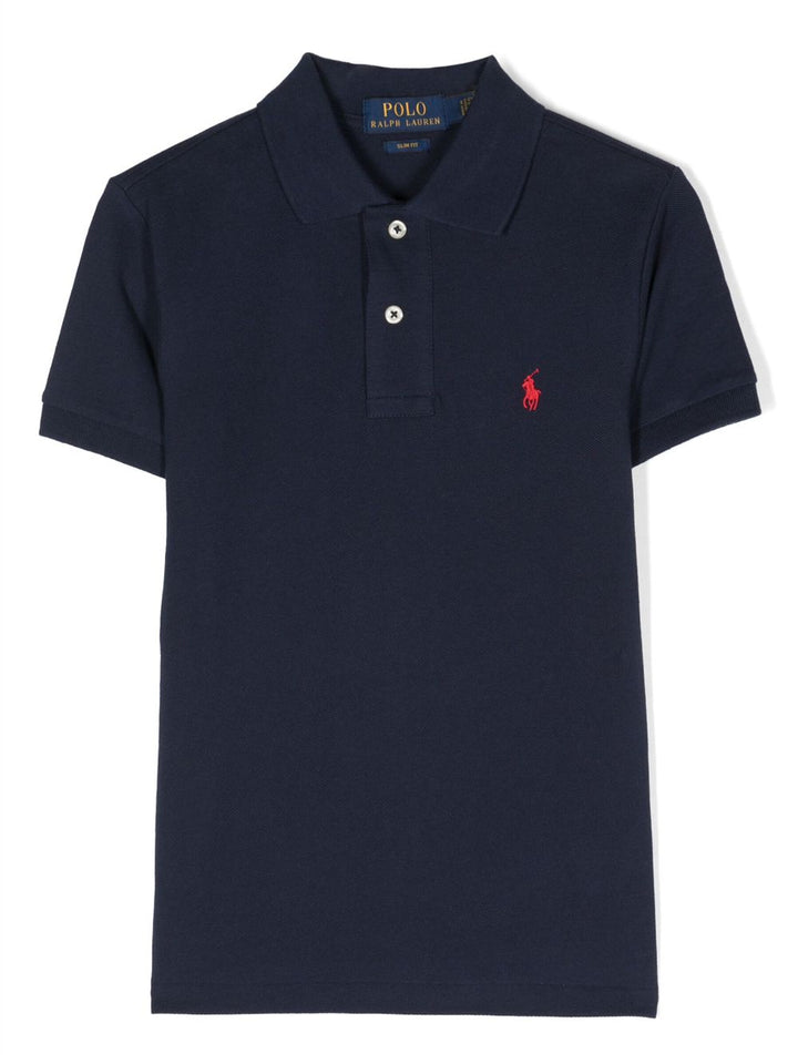 POLO RALPH LAUREN KIDS
Polo blu con ricamo Polo Pony