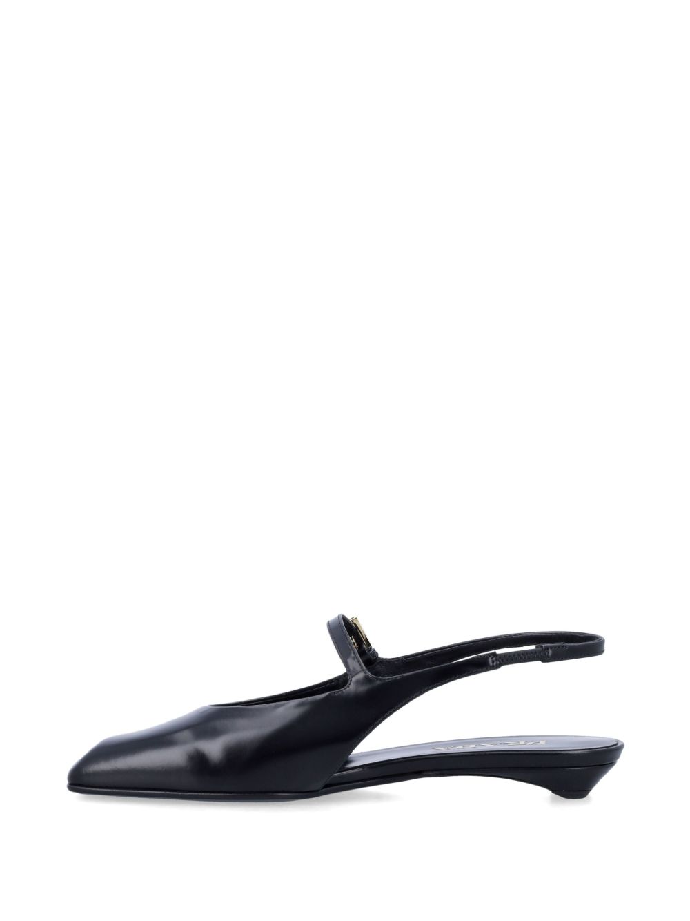 Prada
Ballerine in pelle con cinturino posteriore