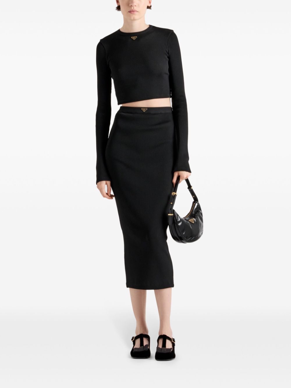 Prada
Gonna midi a coste