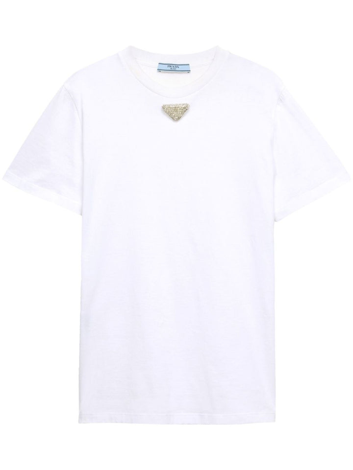 Prada
T-shirt con ricamo