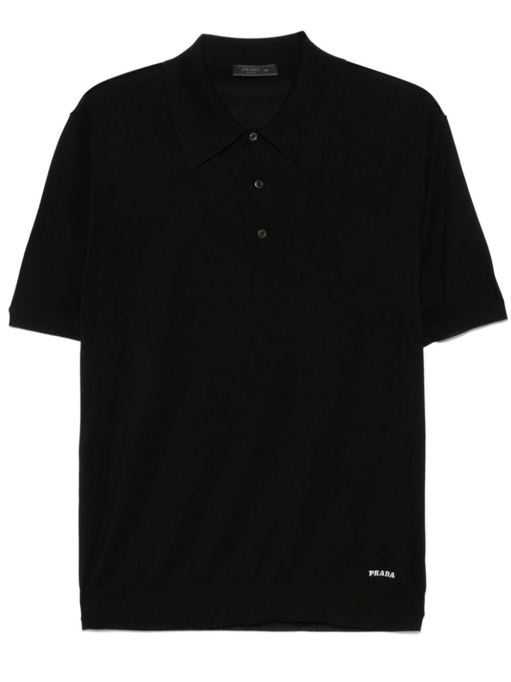 Prada
Polo con ricamo logo