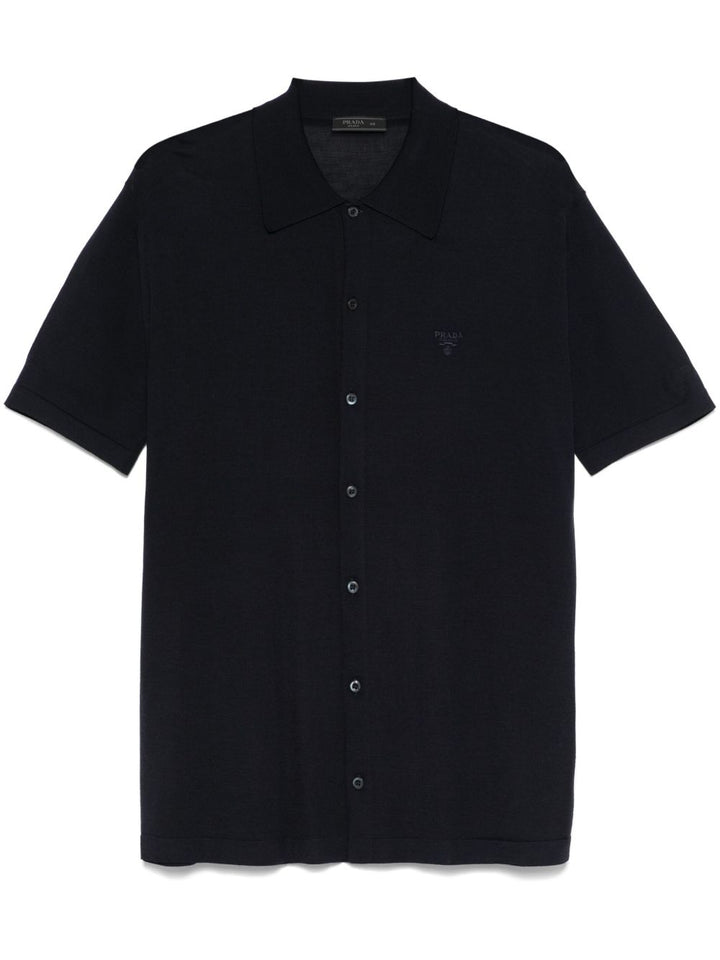 Prada
Camicia con ricamo