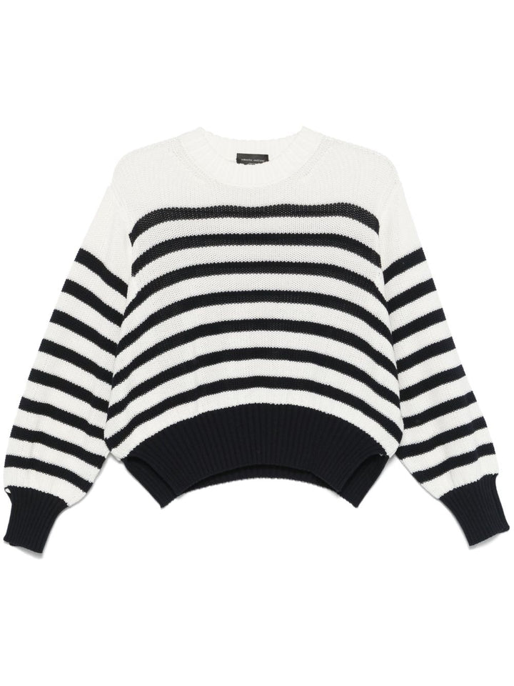 Roberto Collina
Maglione in cotone a righe