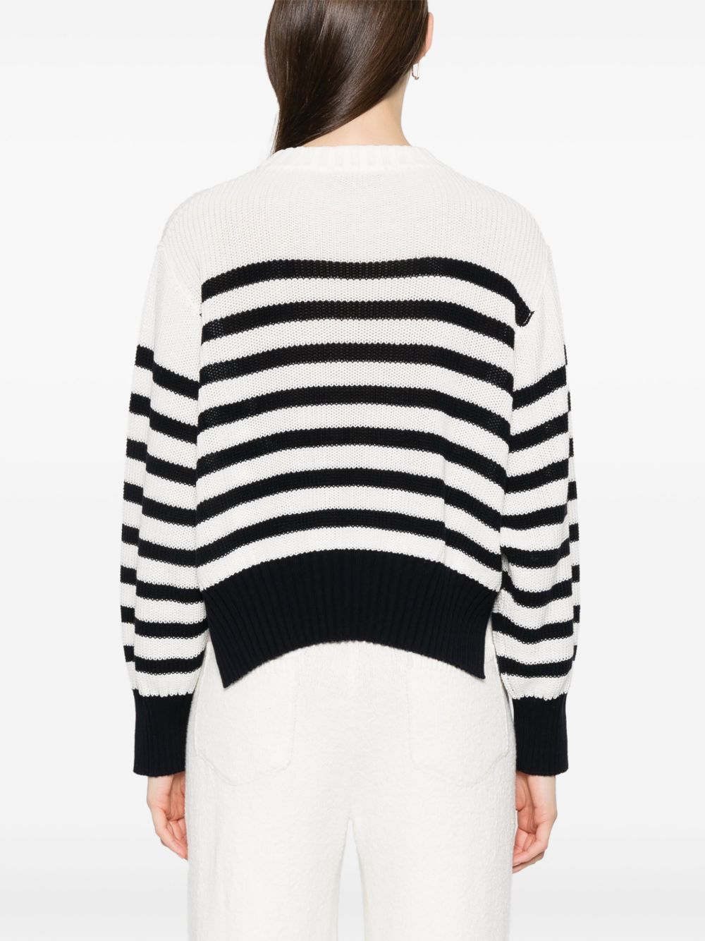Roberto Collina
Maglione in cotone a righe