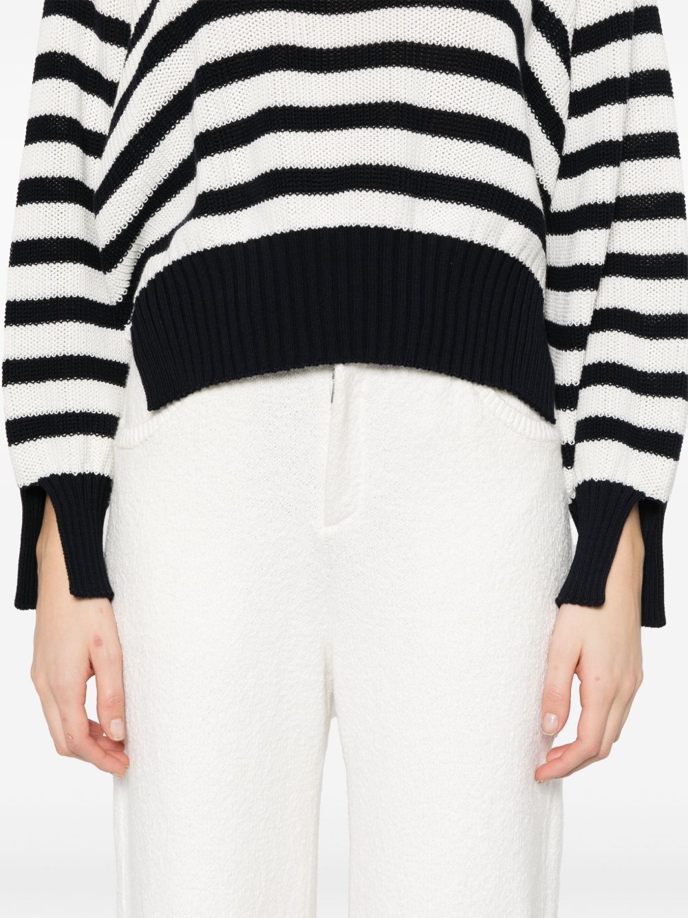 Roberto Collina
Maglione in cotone a righe