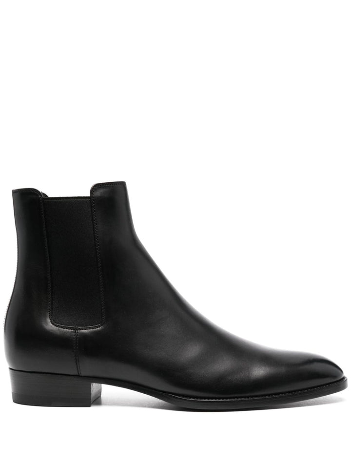 Saint Laurent
Stivaletti Chelsea Wyatt in pelle.