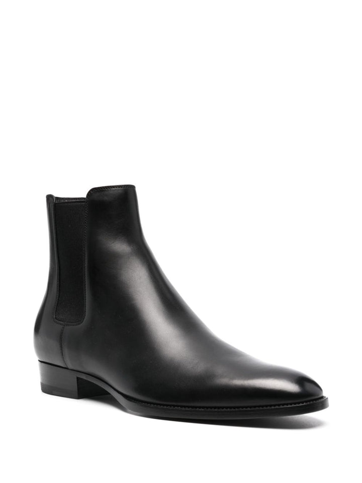 Saint Laurent
Stivaletti Chelsea Wyatt in pelle.