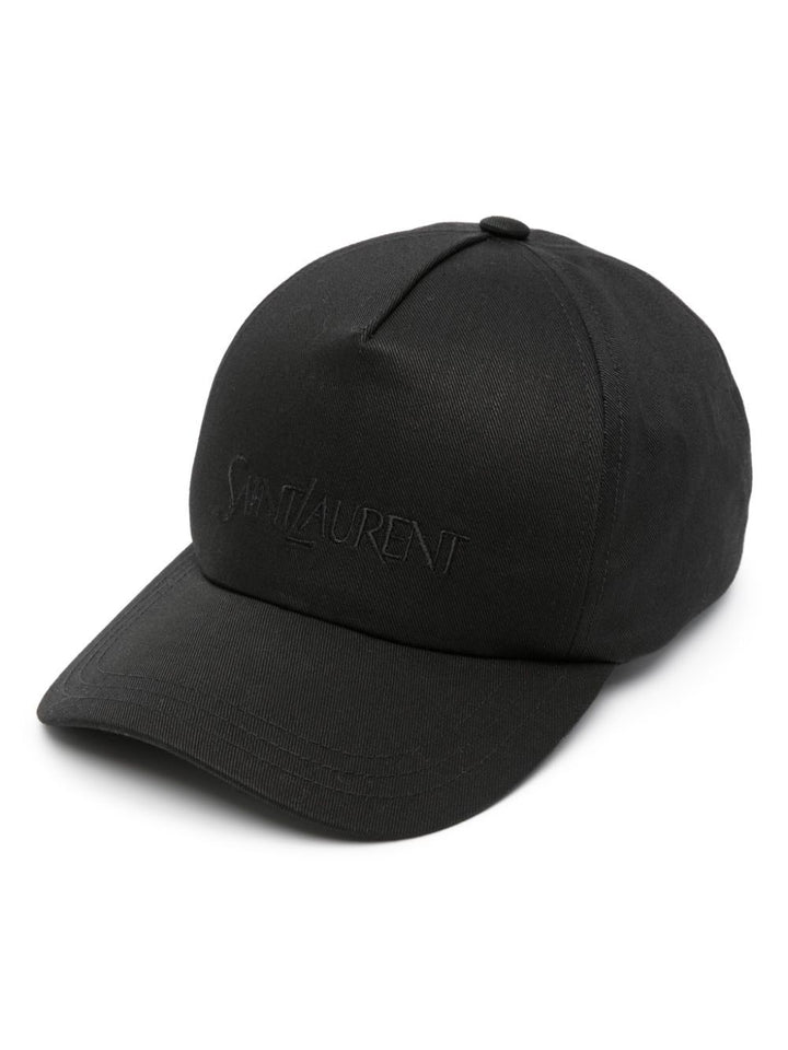 Saint Laurent
Cappello da baseball con logo ricamato