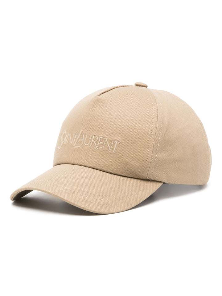 Saint Laurent
Cappello da baseball con logo ricamato