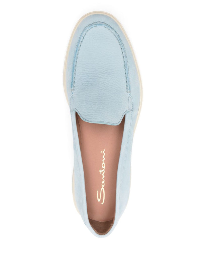 Santoni
mocassini in pelle