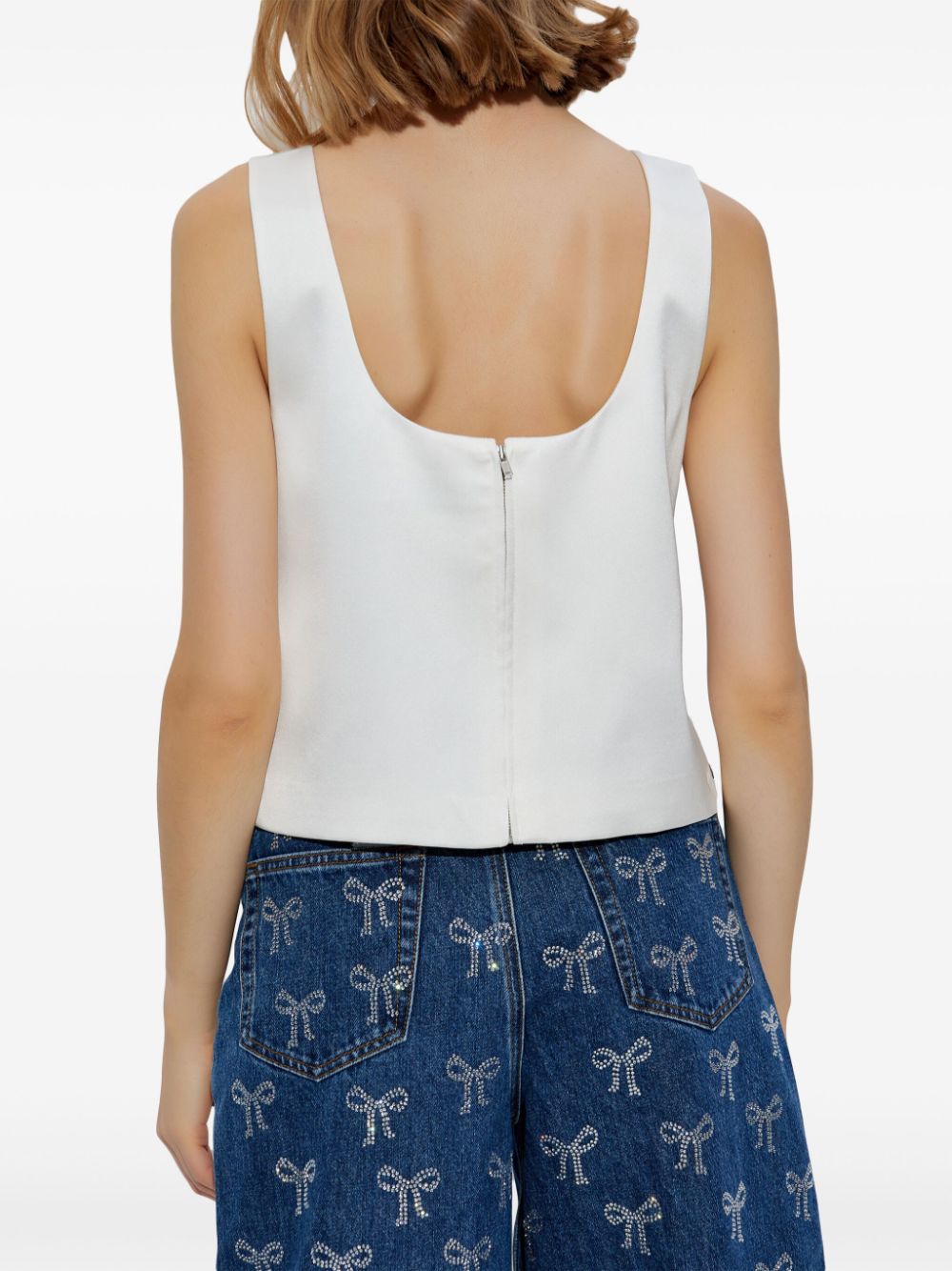 Self-Portrait
Top in raso