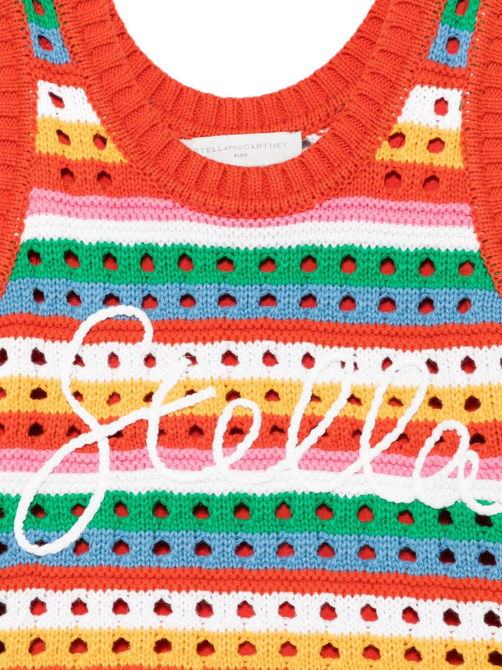 Stella McCartney Kids
Abito in maglia traforata