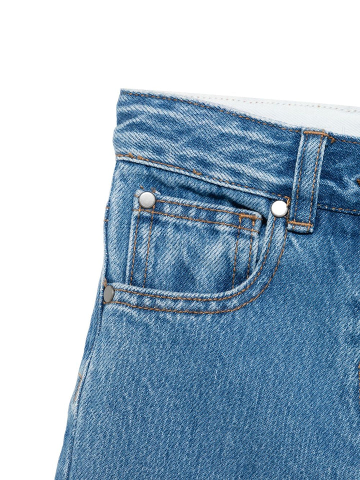 Stella McCartney Kids
Jeans con effetto schiarito