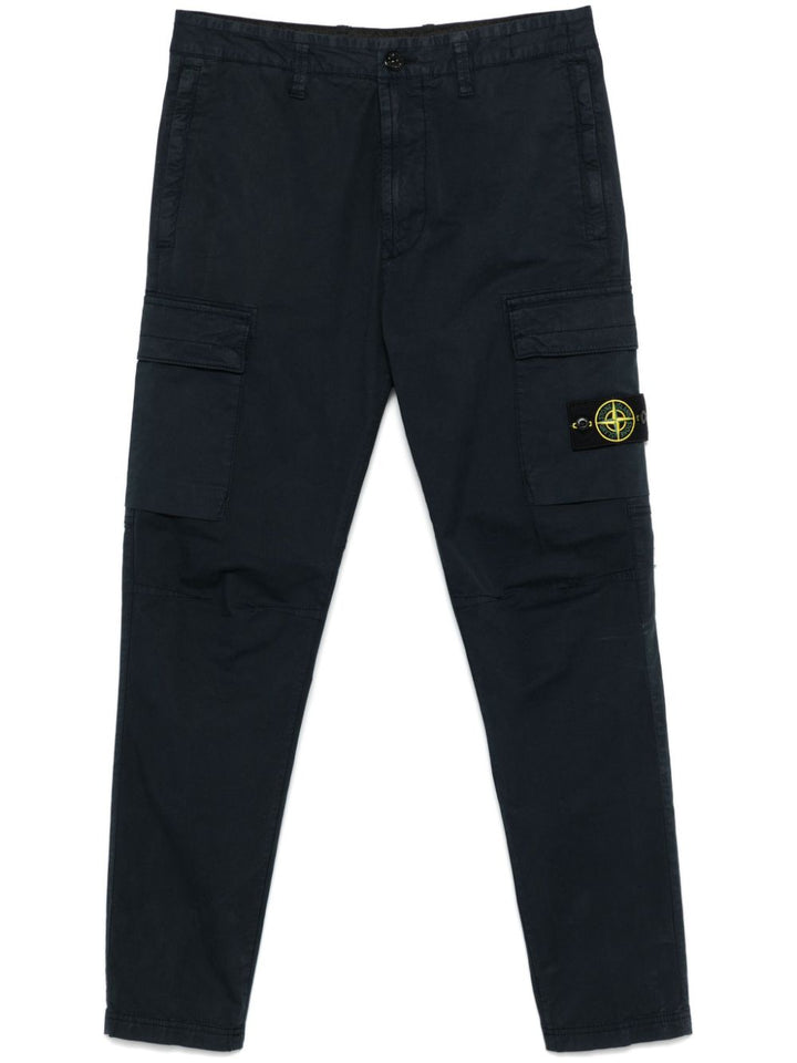 Stone Island
Pantaloni con applicazione Compass
