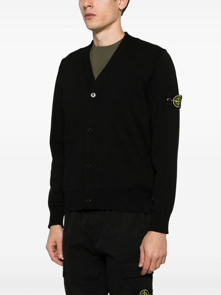Stone Island
Cardigan in cotone biologico