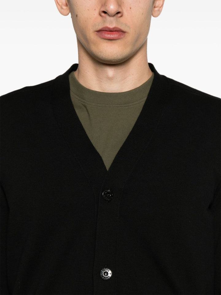 Stone Island
Cardigan in cotone biologico