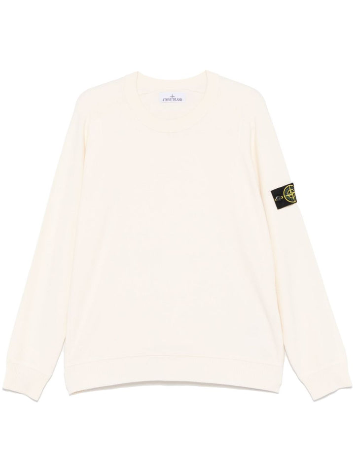 Stone Island
Felpa con applicazione Compass