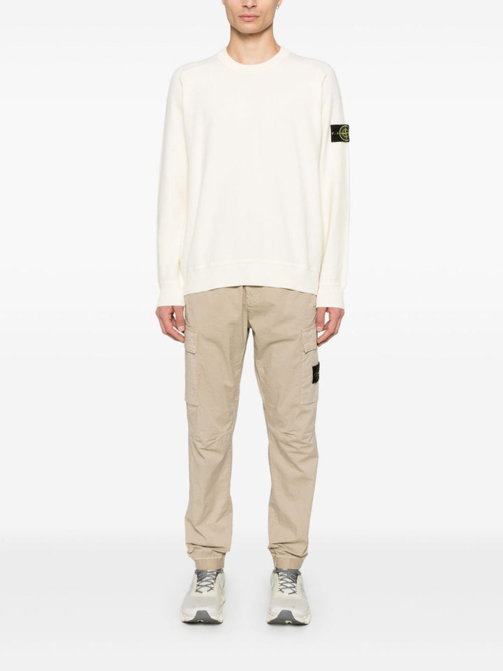 Stone Island
Felpa con applicazione Compass