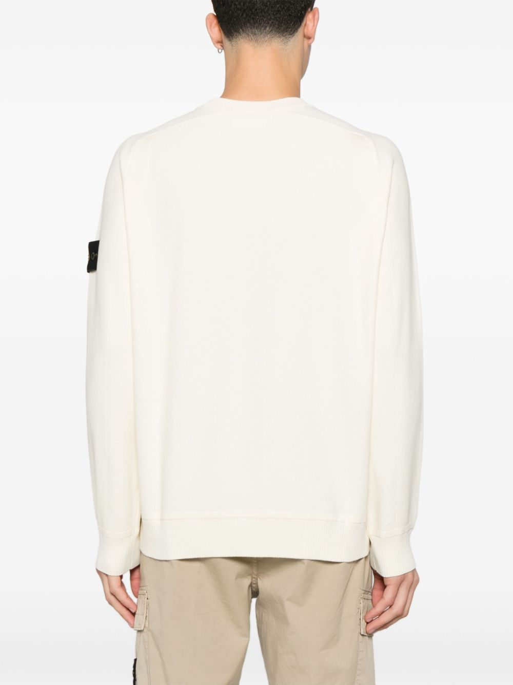 Stone Island
Felpa con applicazione Compass
