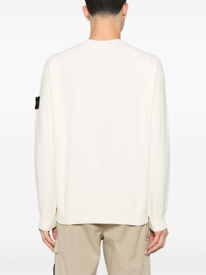 Stone Island
Felpa con applicazione Compass