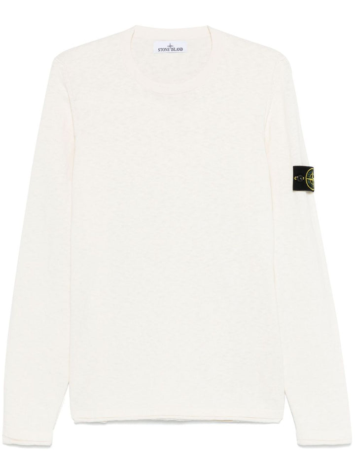 Stone Island
Maglione con applicazione Compass
