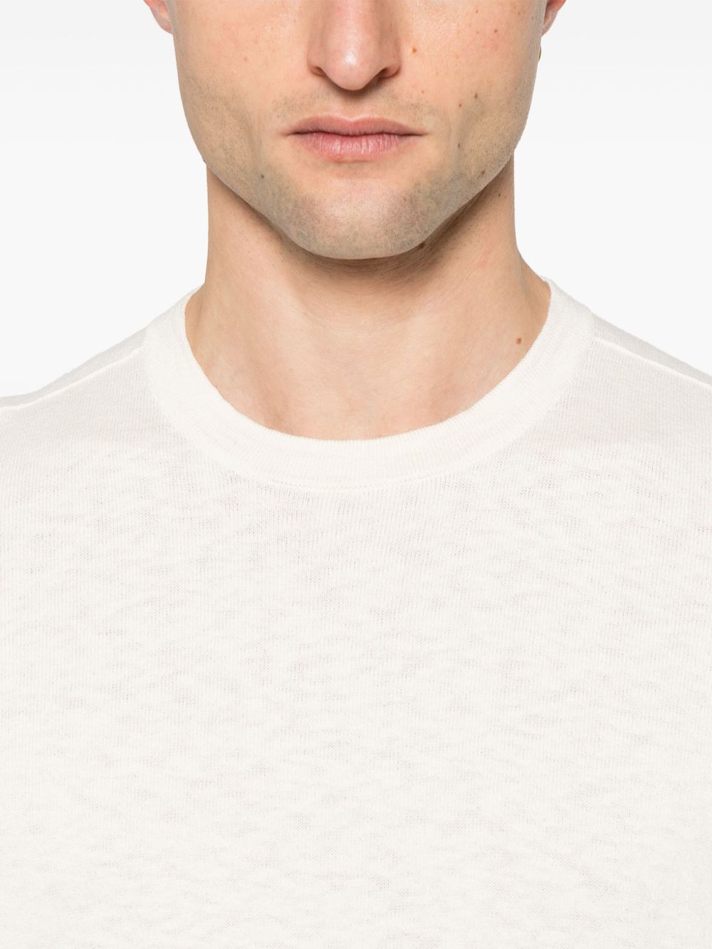 Stone Island
Maglione con applicazione Compass