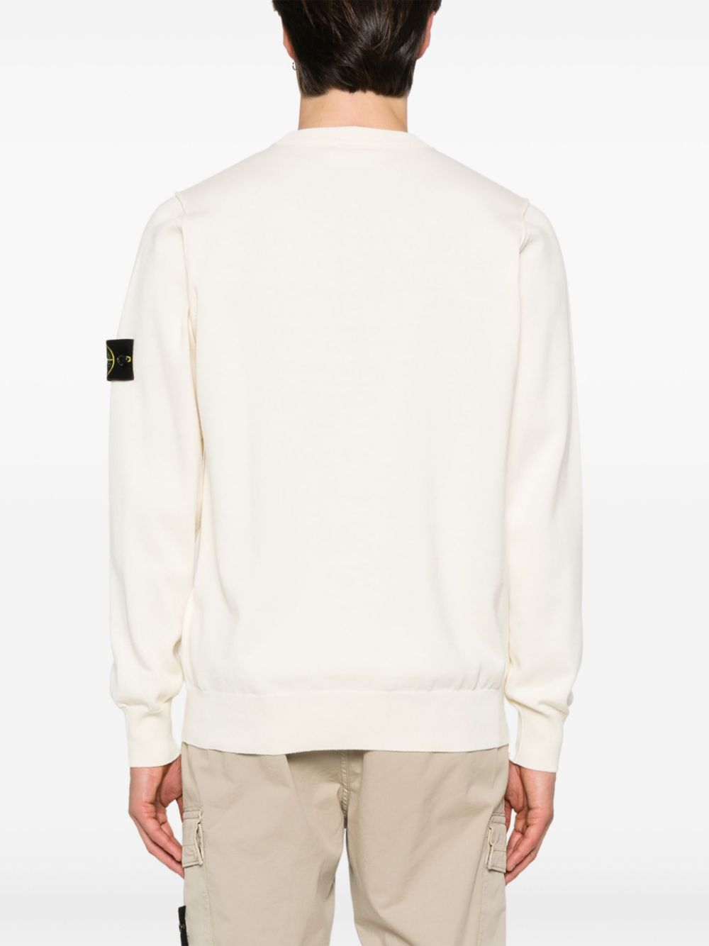Stone Island
Felpa con applicazione Compass
