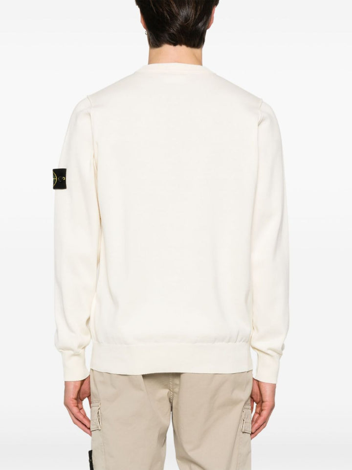 Stone Island
Felpa con applicazione Compass