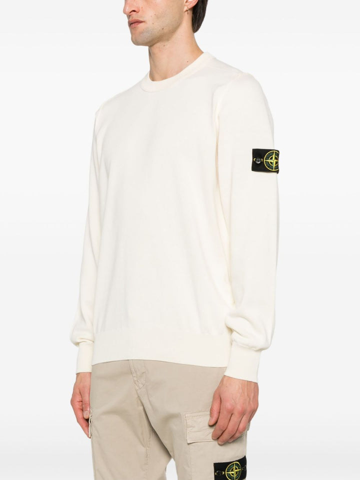 Stone Island
Felpa con applicazione Compass