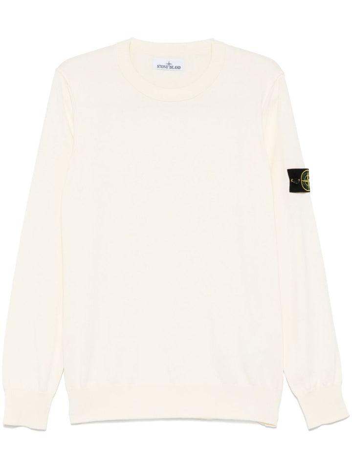 Stone Island
Felpa con applicazione Compass