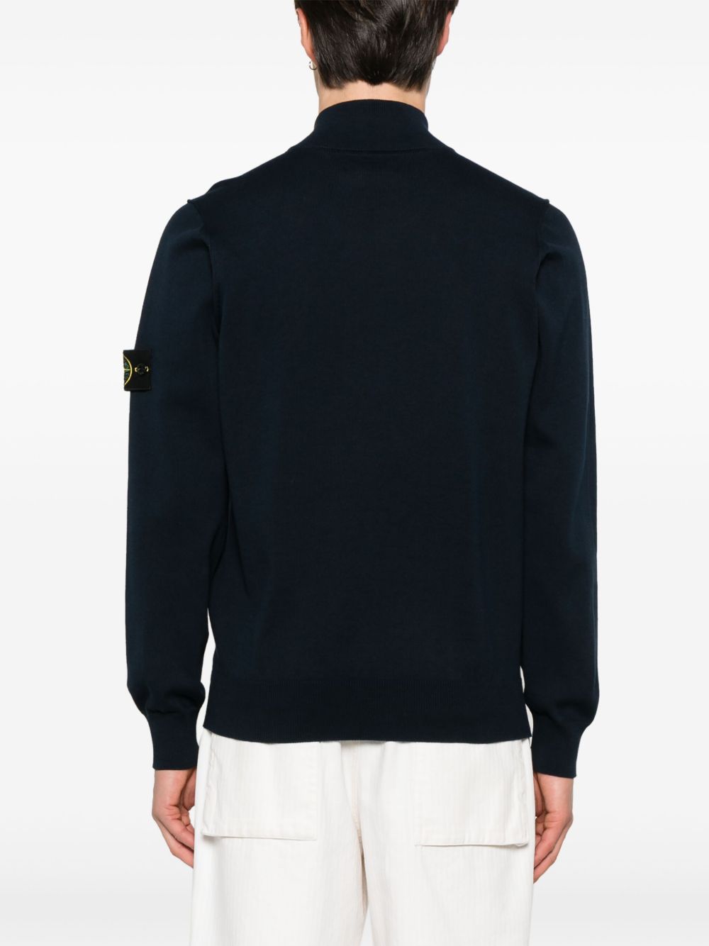 Stone Island
Maglione con applicazione Compass