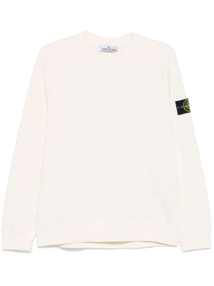 Stone Island
Felpa con applicazione Compass