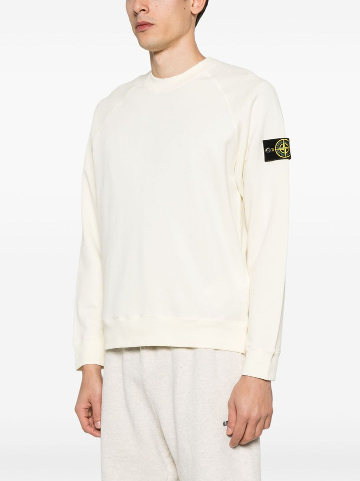 Stone Island
Felpa con applicazione Compass