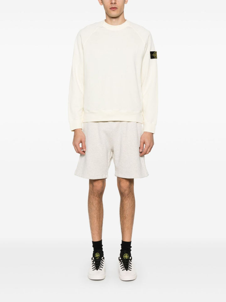 Stone Island
Felpa con applicazione Compass