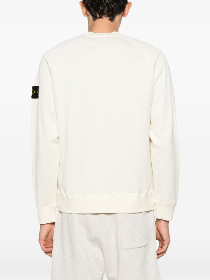 Stone Island
Felpa con applicazione Compass