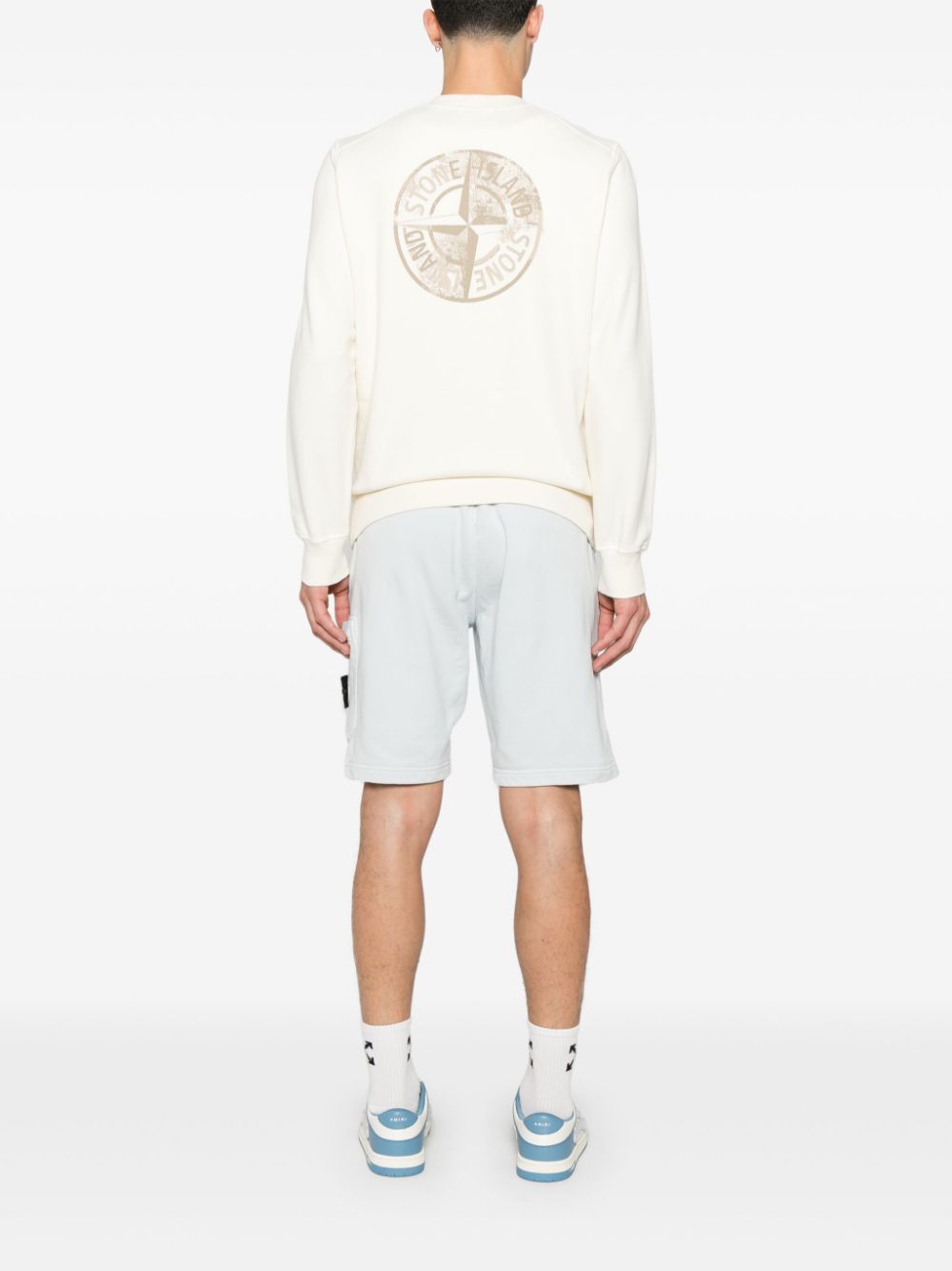 Stone Island
Felpa con motivo Compass